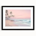 Extra large abstract art print featuring vibrant, textured colors on a black framed canvas, ideal for living room decor.