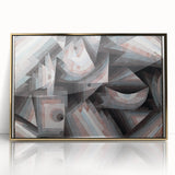 Modern Wall Art of Geometric Abstract Design - Minimalist Contemporary