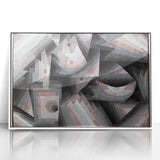 Modern Wall Art of Geometric Abstract Design - Minimalist Contemporary