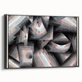 Modern Wall Art of Geometric Abstract Design - Minimalist Contemporary