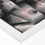 Modern Wall Art of Geometric Abstract Design - Minimalist Contemporary