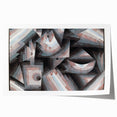 Modern Wall Art of Geometric Abstract Design - Minimalist Contemporary