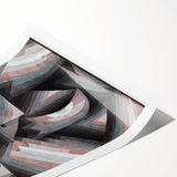 Modern Wall Art of Geometric Abstract Design - Minimalist Contemporary