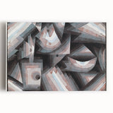 Modern Wall Art of Geometric Abstract Design - Minimalist Contemporary