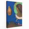 Modern Wall Art - Sita by Odilon Redon in Dreamlike Blues and Golds