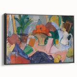 Modern Wall Art of Abstract Still Life with Oranges - Contemporary Style