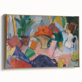 Modern Wall Art of Abstract Still Life with Oranges - Contemporary Style