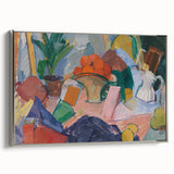 Modern Wall Art of Abstract Still Life with Oranges - Contemporary Style