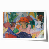 Modern Wall Art of Abstract Still Life with Oranges - Contemporary Style
