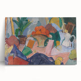 Modern Wall Art of Abstract Still Life with Oranges - Contemporary Style