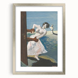 Modern Wall Art - Embrace by Cyprián Majerník in Surrealist Style