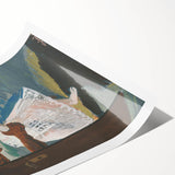 Modern Wall Art - Embrace by Cyprián Majerník in Surrealist Style