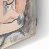 Modern Wall Art - Mother with a Child by Mikuláš Galanda