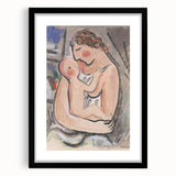 Modern Wall Art - Mother with a Child by Mikuláš Galanda