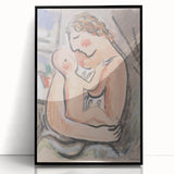 Modern Wall Art - Mother with a Child by Mikuláš Galanda