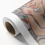 Modern Wall Art - Mother with a Child by Mikuláš Galanda