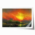 Famous Romantic Era Art - The Ninth Wave Seascape Canvas Print