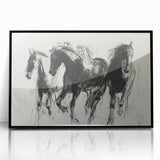 Framed acrylic artwork showcasing a vibrant animal design with a sleek black frame, ideal for modern home décor and wildlife enthusiasts. Perfect as a statement piece in living spaces or offices.