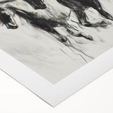 Rolled canvas showcasing vibrant animal illustrations in a colorful, artistic design, elegantly packaged in a protective cardboard tube for easy transport and display.