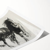 Rolled canvas print showcasing a vibrant animal design, featuring intricate details and rich colors, securely packaged in a protective cardboard tube for safe delivery.