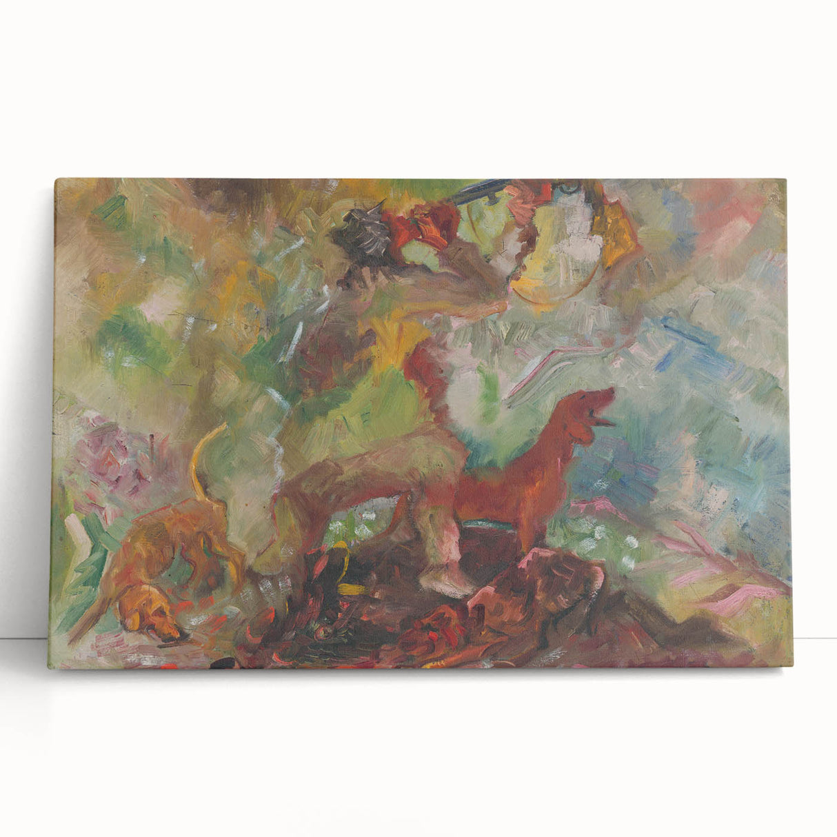 Abstract Expressionism - Hunter by Arnold Peter Weisz-Kubínčan