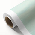 Art deco poster featuring geometric patterns and metallic gold and teal colors, printed on rolled canvas.