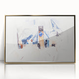 Bermuda Landscape No. 1 - Abstract Modern Art by Charles Demuth