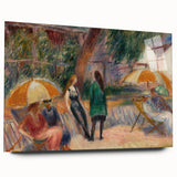 Beach with Figures, Bellport - Impressionist Art by William Glackens