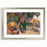 Beach with Figures, Bellport - Impressionist Art by William Glackens