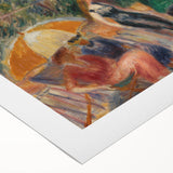 Beach with Figures, Bellport - Impressionist Art by William Glackens