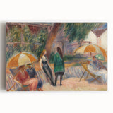 Beach with Figures, Bellport - Impressionist Art by William Glackens