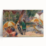Beach with Figures, Bellport - Impressionist Art by William Glackens
