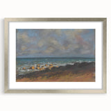 Abstract Coastal Scene - Modern Wall Art for Trendy Home Decor