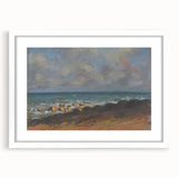Abstract Coastal Scene - Modern Wall Art for Trendy Home Decor
