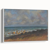 Abstract Coastal Scene - Modern Wall Art for Trendy Home Decor