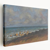Abstract Coastal Scene - Modern Wall Art for Trendy Home Decor