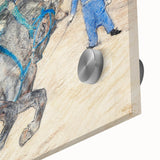 Dynamic Circus Performance - Abstract Modern Wall Art Print