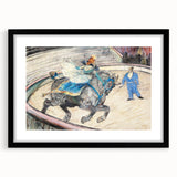 Dynamic Circus Performance - Abstract Modern Wall Art Print