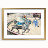 Dynamic Circus Performance - Abstract Modern Wall Art Print