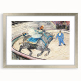 Dynamic Circus Performance - Abstract Modern Wall Art Print