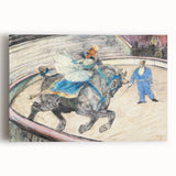 Dynamic Circus Performance - Abstract Modern Wall Art Print