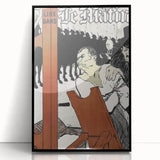 Bold Wall Art - Au Pied de l’Échafaud by Henri de Toulouse-Lautrec