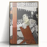 Bold Wall Art - Au Pied de l’Échafaud by Henri de Toulouse-Lautrec