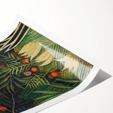 Monkeys and Parrot in the Virgin Forest by Henri Rousseau