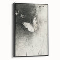 Framed canvas artwork depicting a vibrant animal design, featuring intricate details in bold colors, elegantly displayed against a sleek black frame. Ideal for enhancing modern home decor.