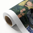 Impressionist Wall Art - In the Conservatory by Edouard Manet Print