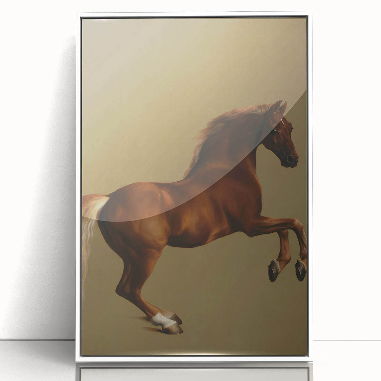 Whistlejacket Realism Horse Art Print - Classic Equestrian Canvas Decor