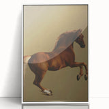 Whistlejacket Realism Horse Art Print - Classic Equestrian Canvas Decor