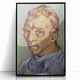 Large abstract wall art featuring swirling blue and yellow patterns on a black acrylic frame.
