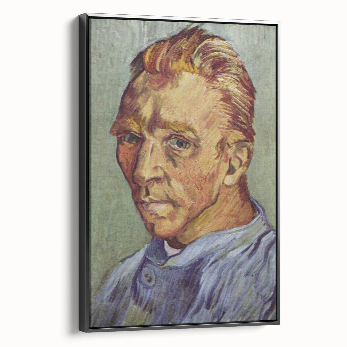 Black and white landscape art painting of a vintage poster style on a framed canvas, suitable for bedroom decor.